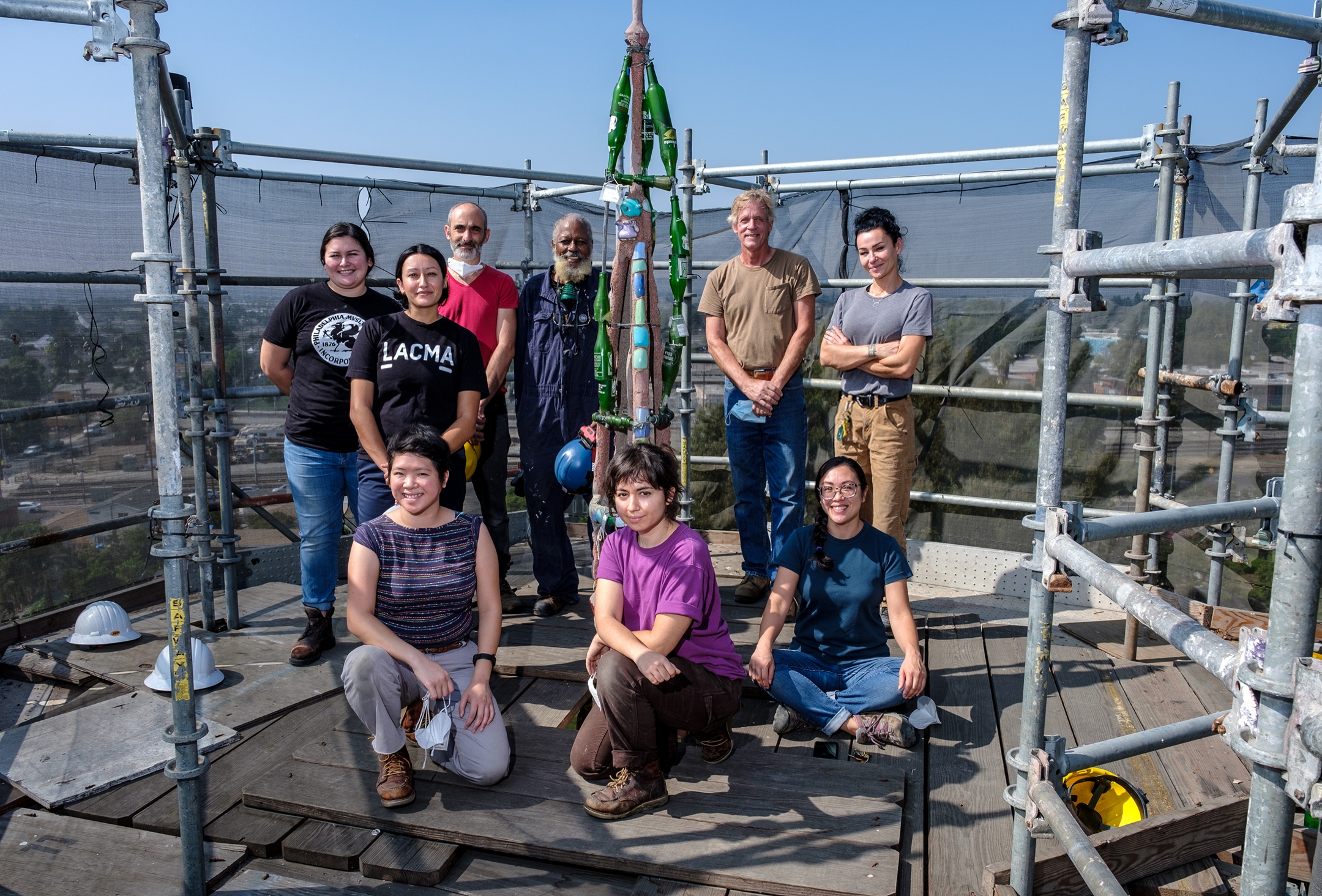 Filling in the Cracks of Simon Rodia's Monumental Watts Towers